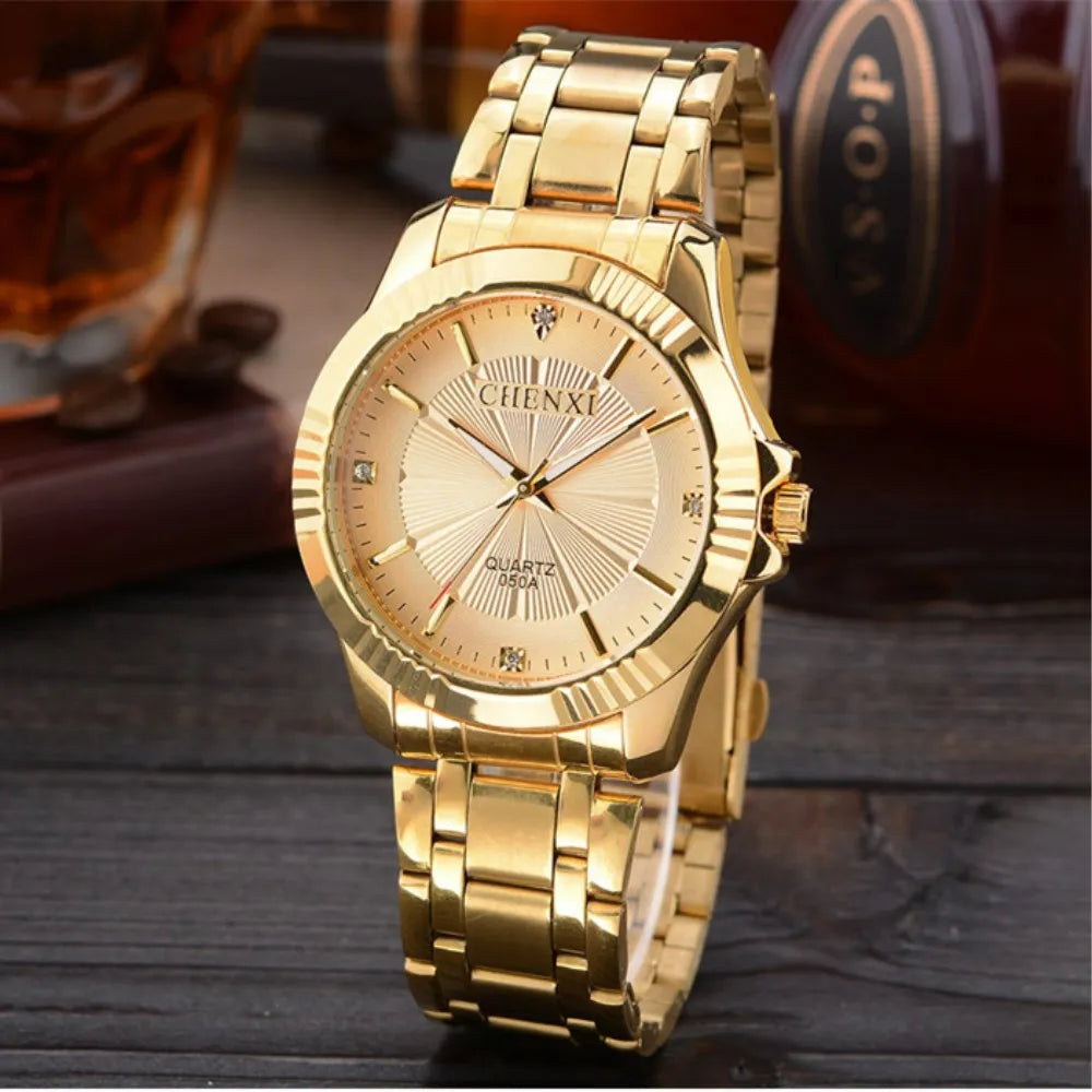 Women's Gold Quartz -Chenxi Watch