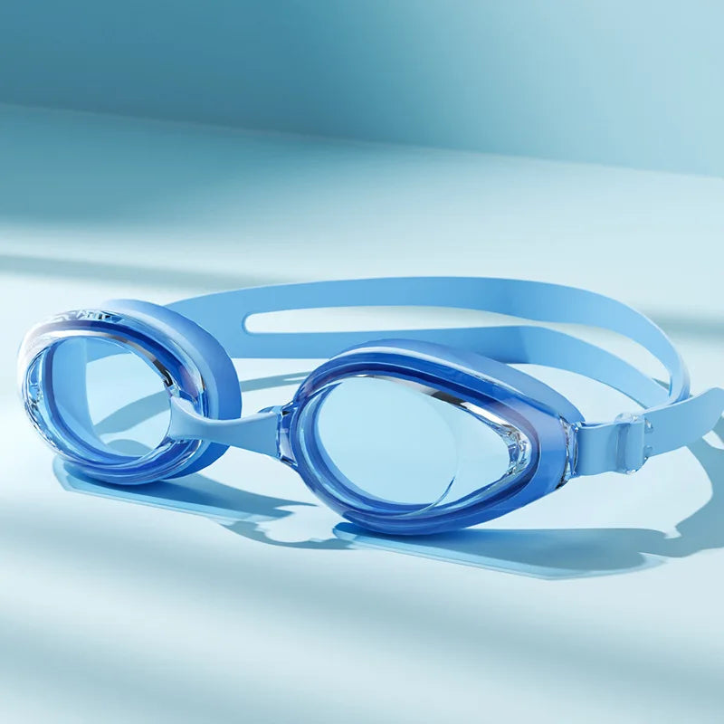 Professional Anti-Fog Swimming Goggles – Waterproof, UV Protection (Unisex)