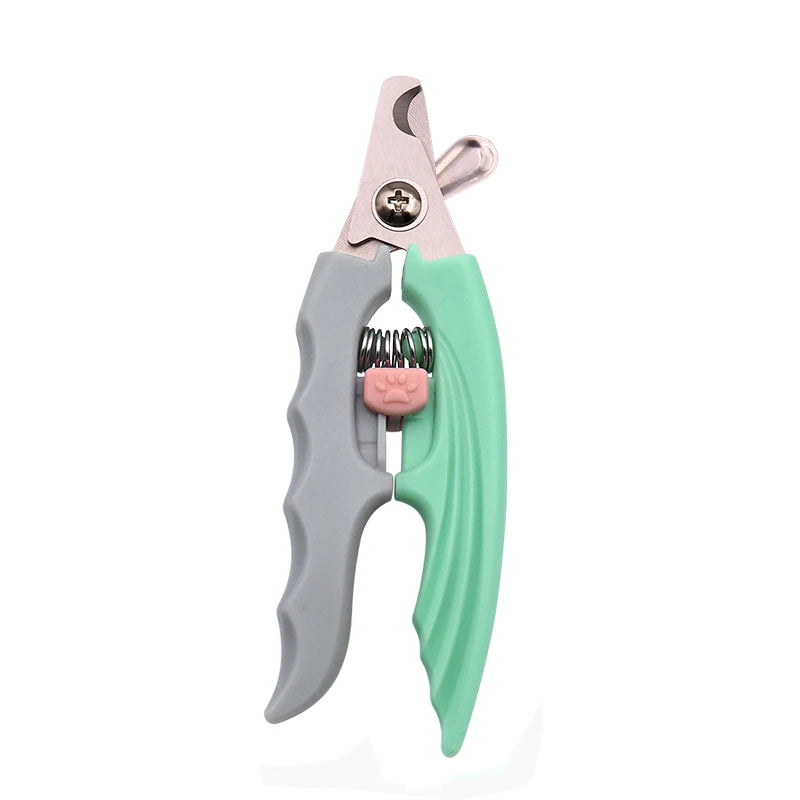 Professional Pet Nail Clipper with Safety Guard – Stainless Steel for Cats & Dogs