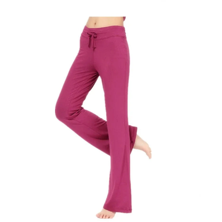 Women’s High-Waist Flare Yoga Leggings – Seamless Push-Up Workout Pants