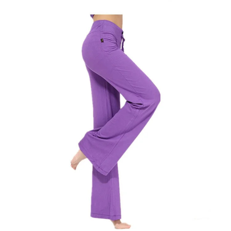 Women’s High-Waist Flare Yoga Leggings – Seamless Push-Up Workout Pants