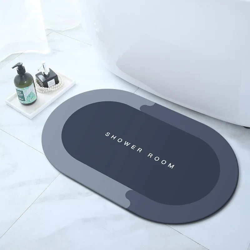 Non-Slip Bathroom Floor Mat – Soft, Absorbent & Quick-Dry