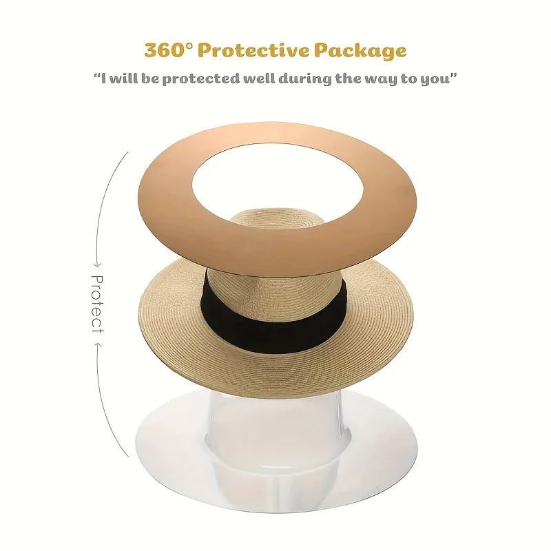 Summer Straw Fedora Hat – Unisex, Solid Color, Beach & Casual Style