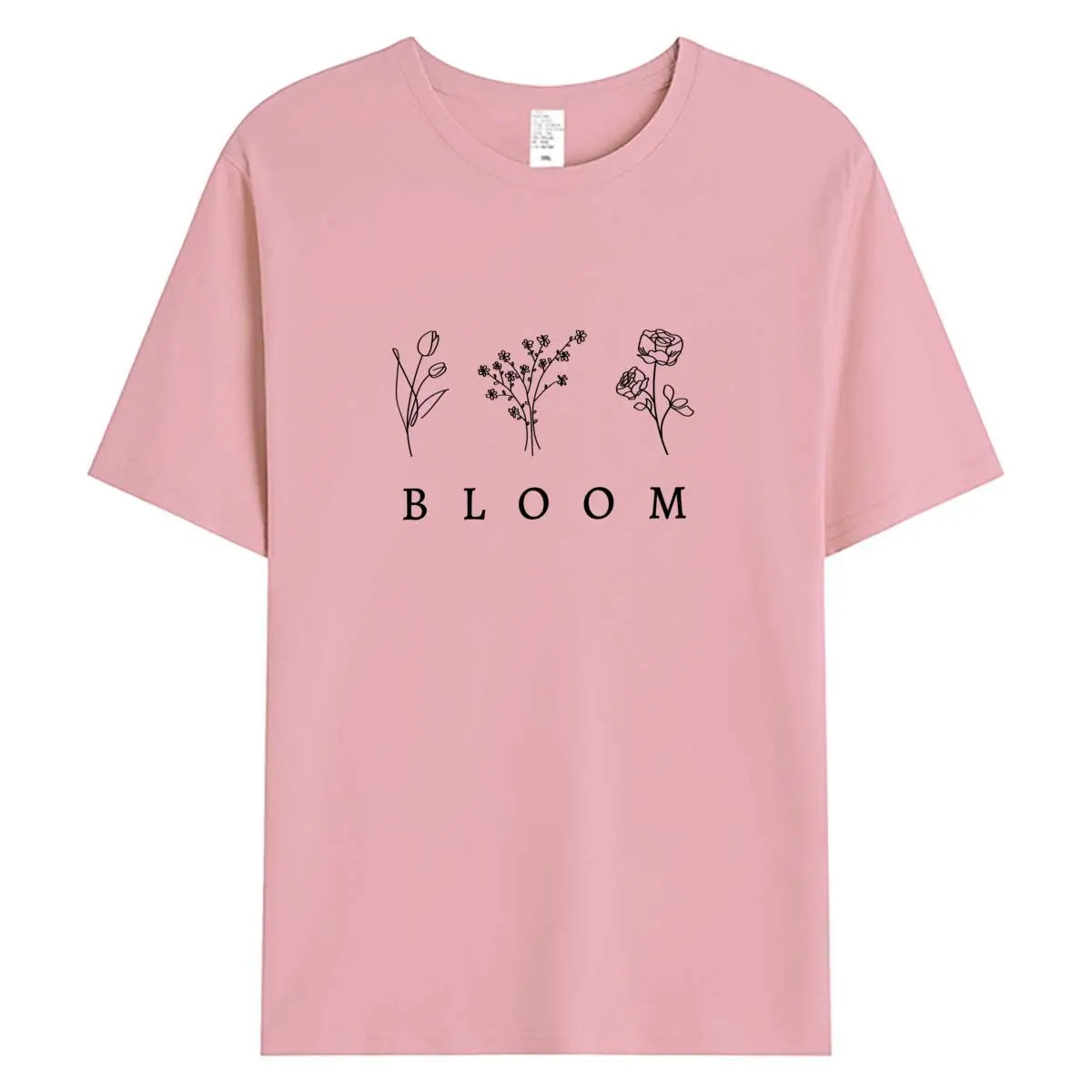 Women’s Oversized Cotton Summer T-Shirt – Short Sleeve Casual Tee