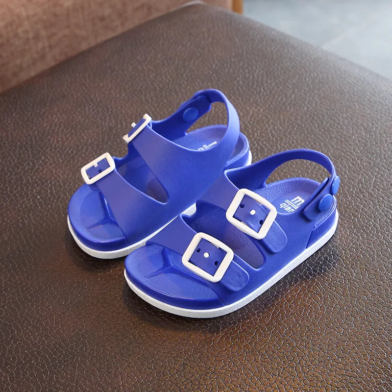 Kids Summer Sandals – Lightweight Closed-Toe Beach Shoes for Boys & Girls