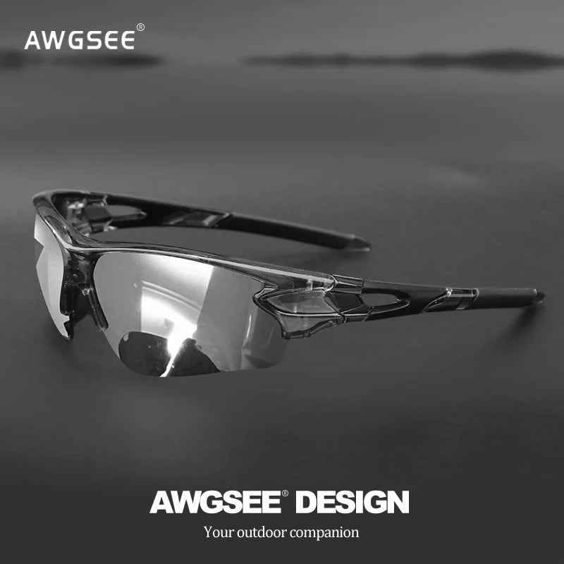 Unisex Sports Sunglasses – Semi-Rimless