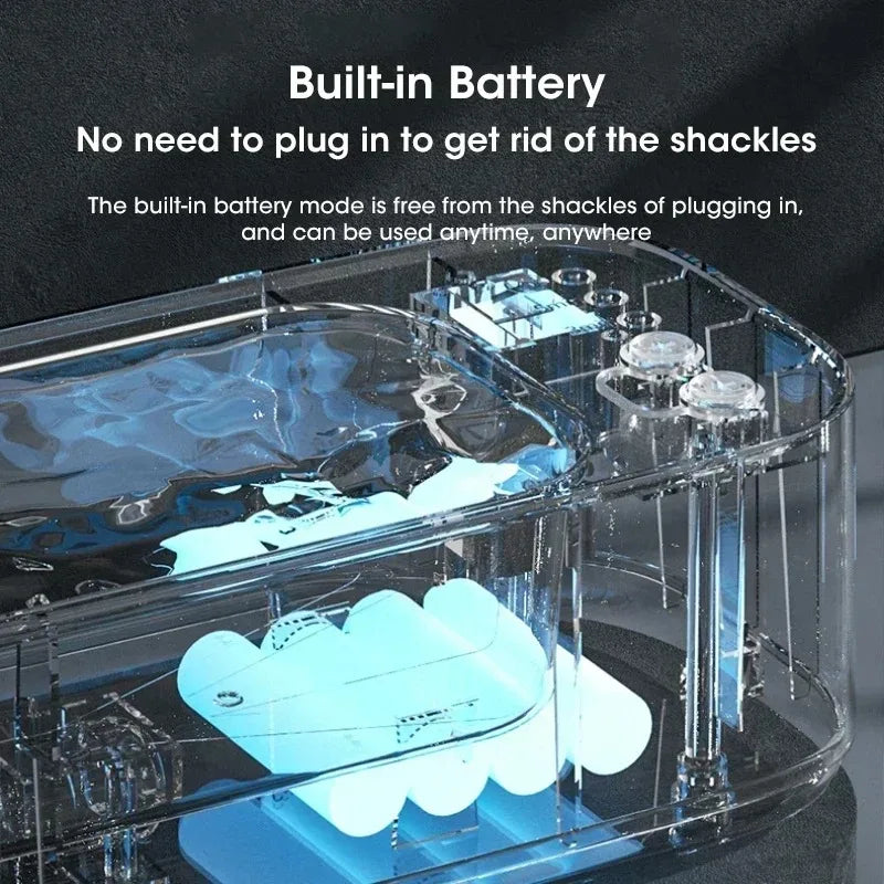 Mini Ultrasonic Jewelry & Glasses Cleaner – 3-Speed Smart Vibration Cleaner