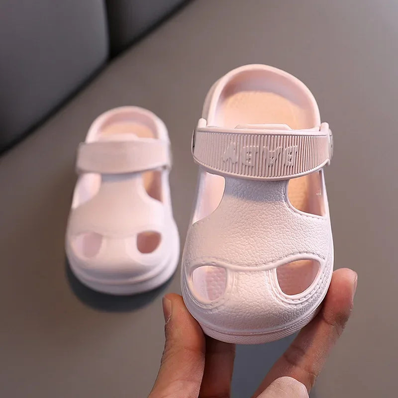 Kids’ Summer Sandals – Soft Anti-Slip Hole Shoes for Boys & Girls, Perfect for Beach & Home (Ages 1–3)