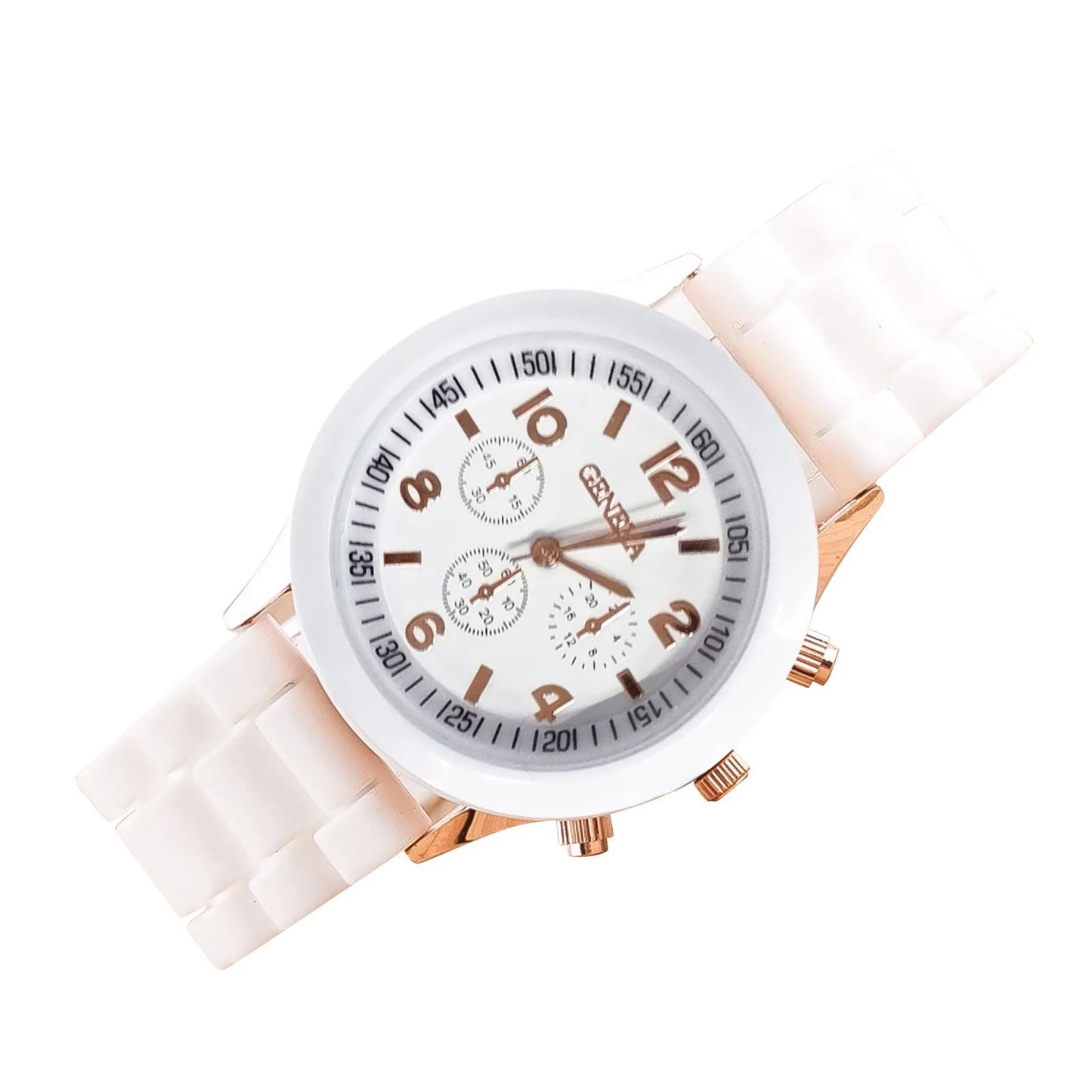 Women’s 2025 Luxury Silicone Strap Quartz Watch