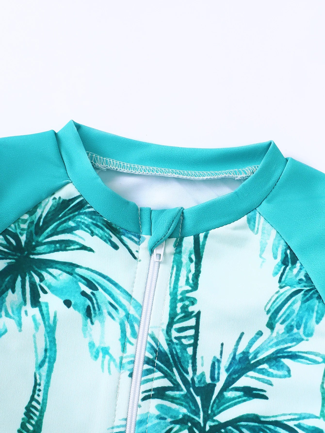 Baby Boy Swimsuit Set – Long Sleeve with Shorts & Hat | Infant Swim Outfit