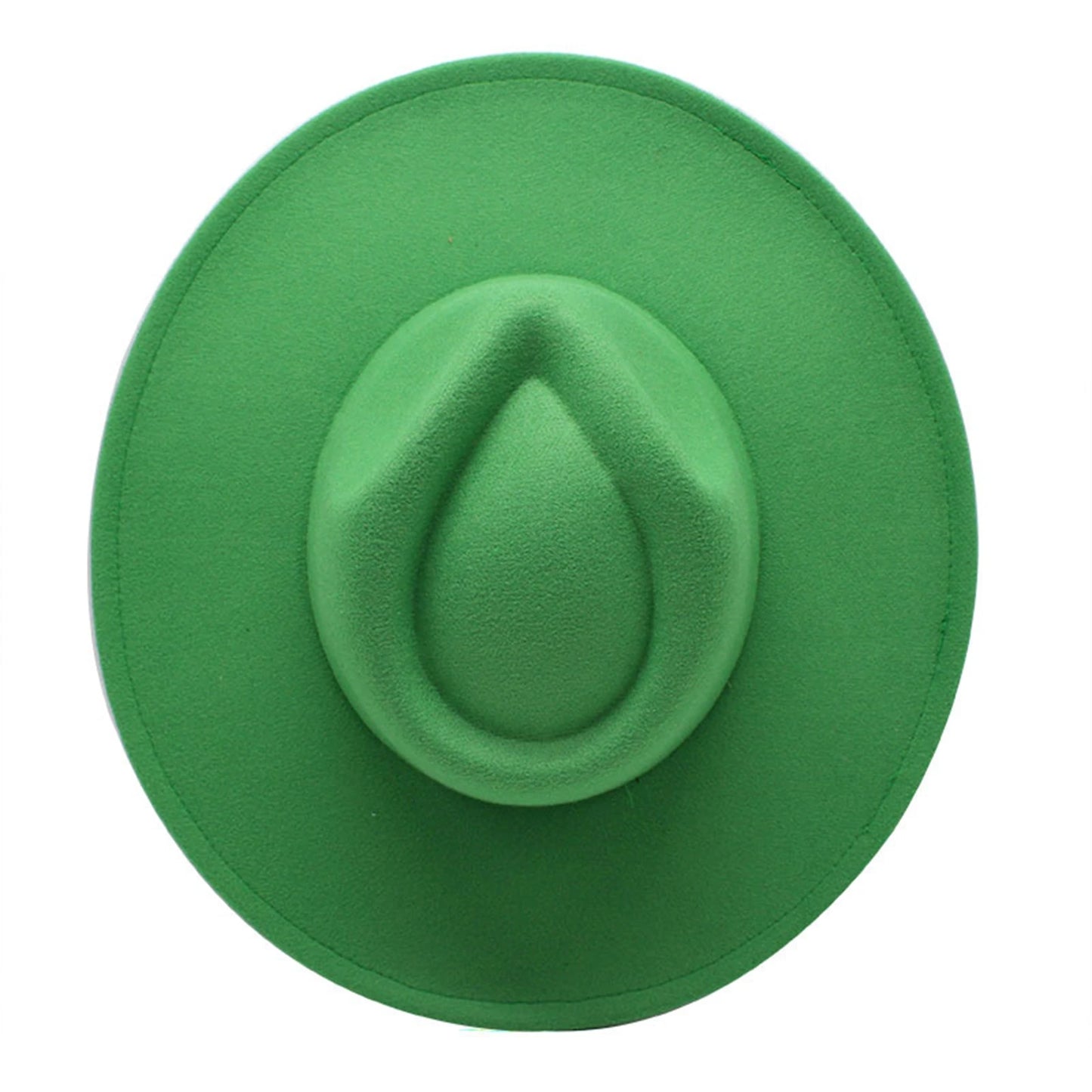 Women’s Vintage Felt Fedora – Wide Brim British Style Hat.