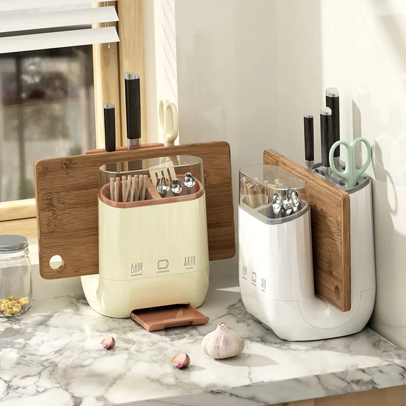 Kitchen Shelf – Countertop Rack for Cutting Boards, Knives & Utensils
