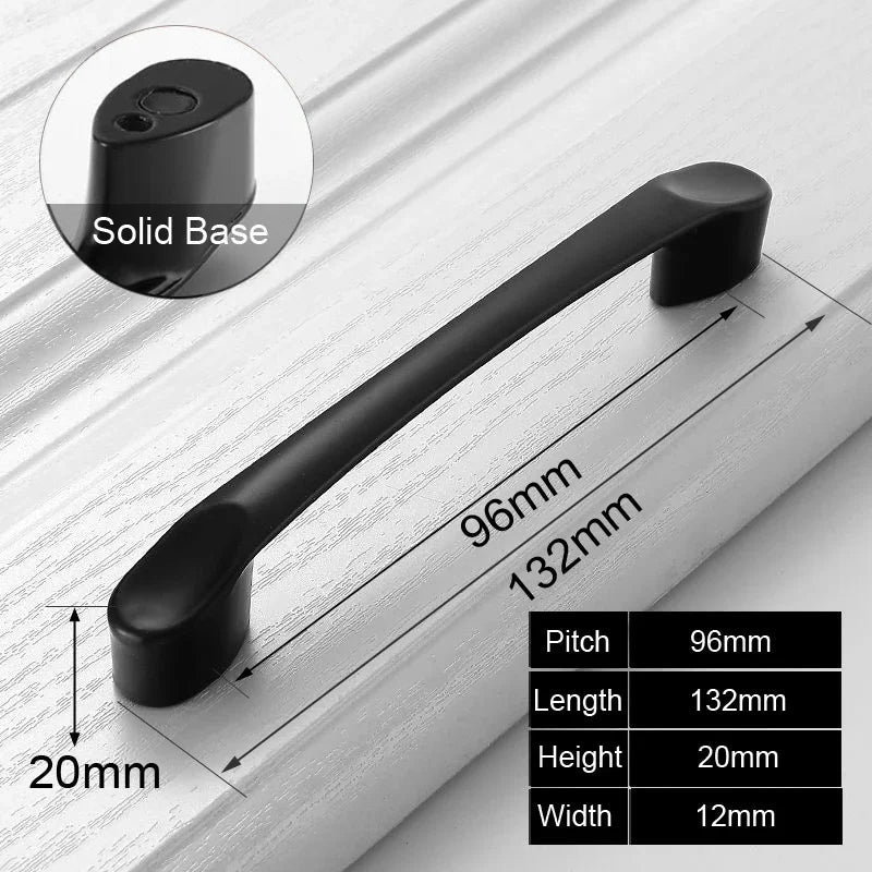 Black Cabinet Handles & Knobs – Modern Drawer Pulls, Cupboard & Kitchen Furniture Hardware