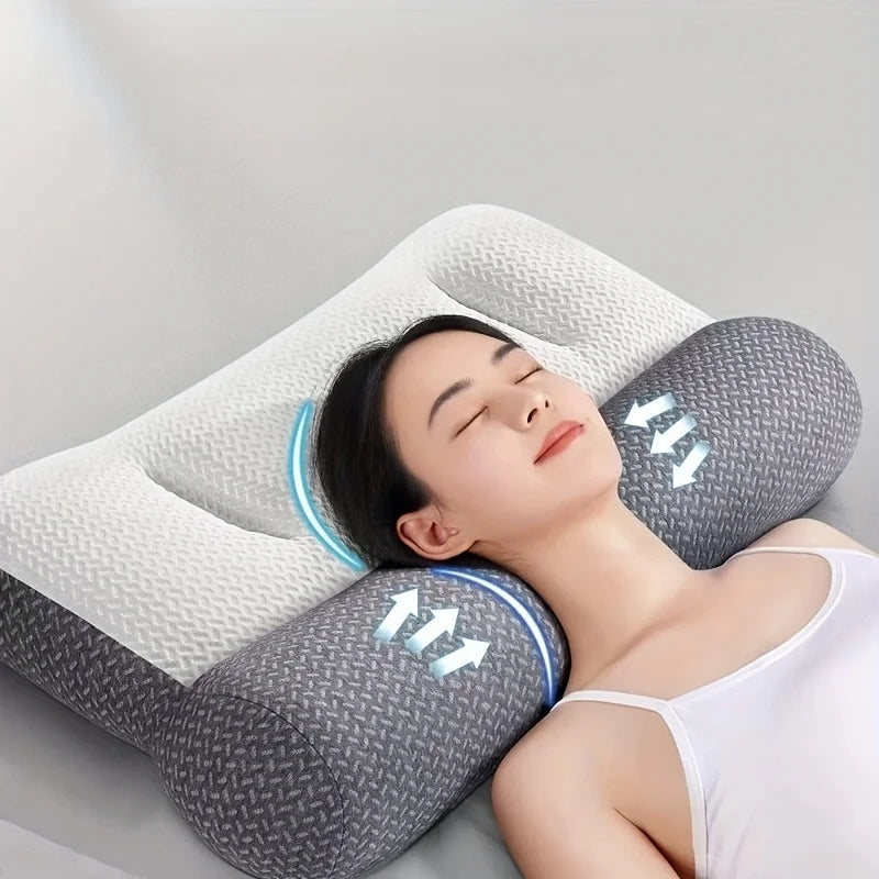 Neck Pillow – Soothes neck during sleep, suitable for all sleeping positions, ideal for home bedding.