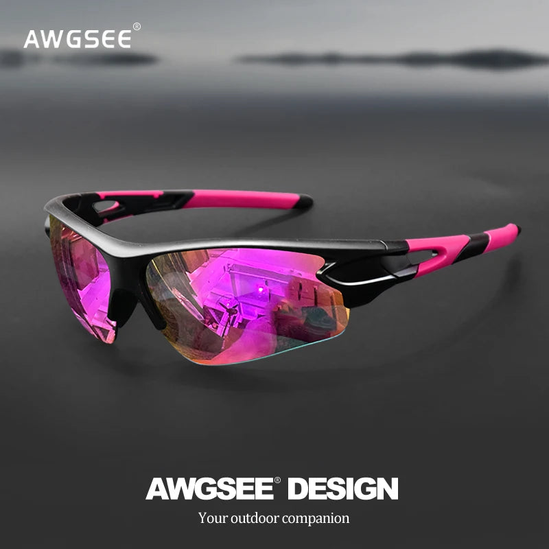 Unisex Sports Sunglasses – Semi-Rimless
