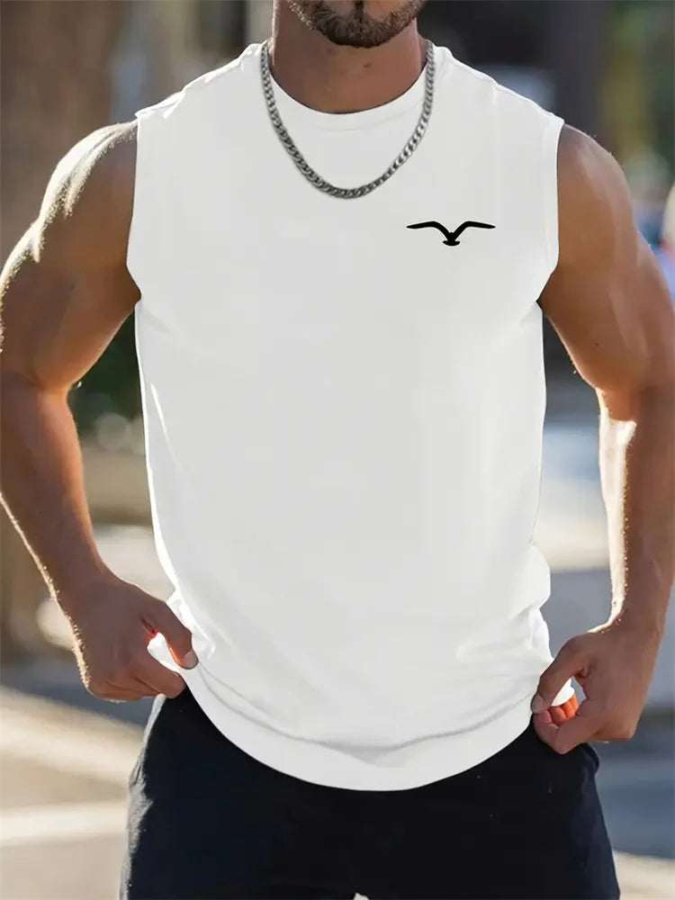 Men's Summer Mesh Vest – Quick-Dry, Breathable, Sleeveless Fitness Shirt