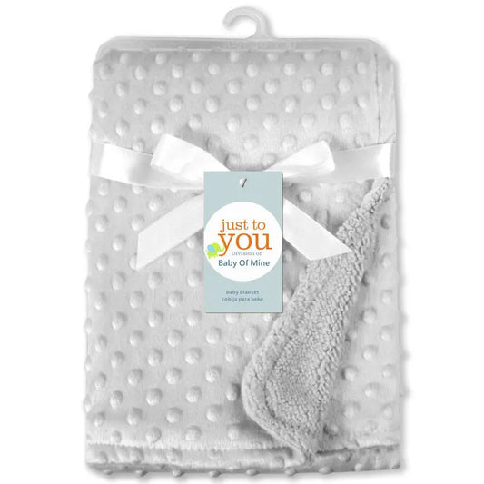 Baby Blanket & Swaddle – Soft Thermal Fleece, Cotton Quilt Wrap for Newborns & Infants