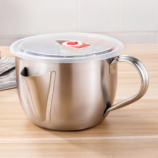 1000ML Stainless Steel Oil & Soup Separator with Handle