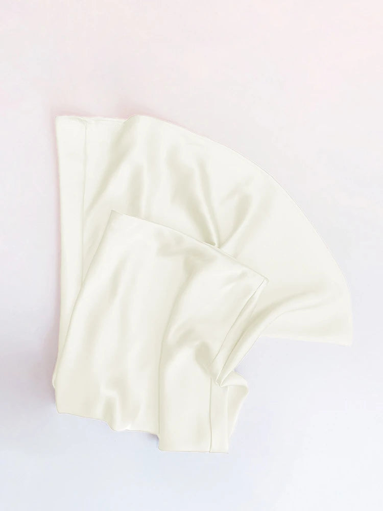 Summer Satin High Waist Fishtail A-Line Skirt for Women