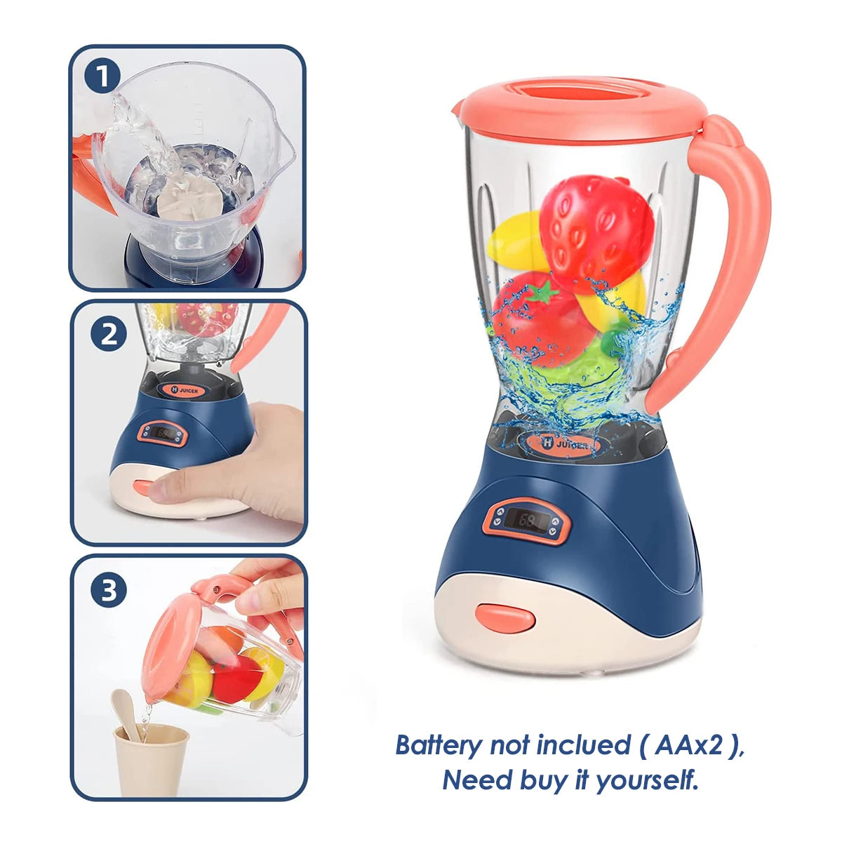 Realistic Kitchen Toy – Interactive Home Appliance Playset for Kids.