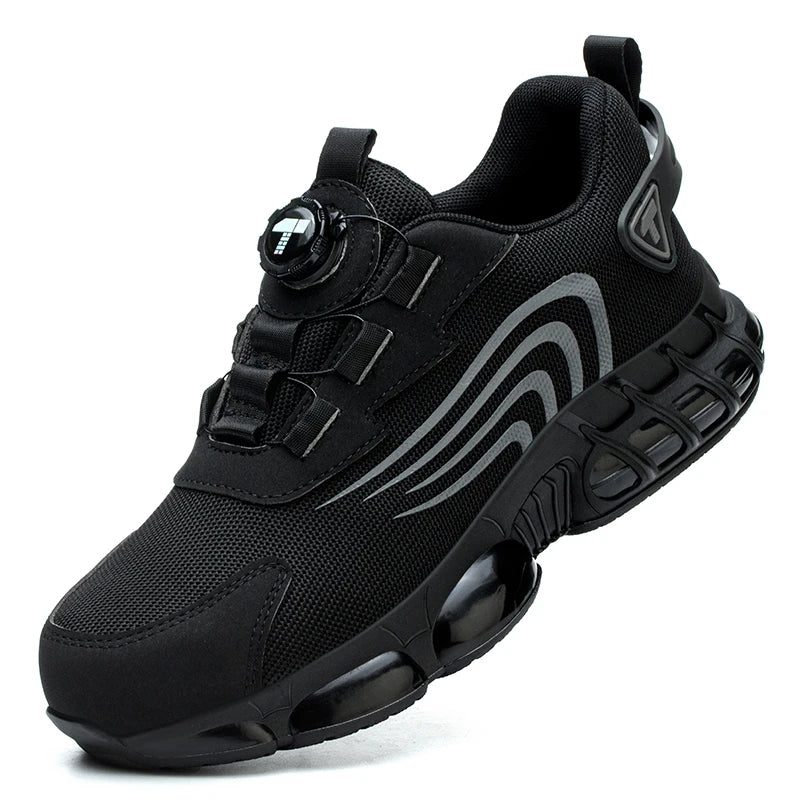 Men's Safety Work Shoes – Anti-Impact, Anti-Piercing, Stylish & Durable