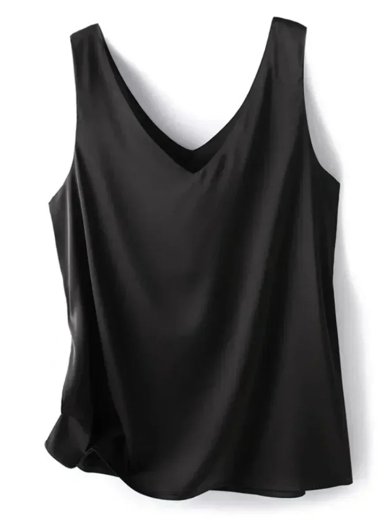 Women’s Sleeveless Satin Camisole Top