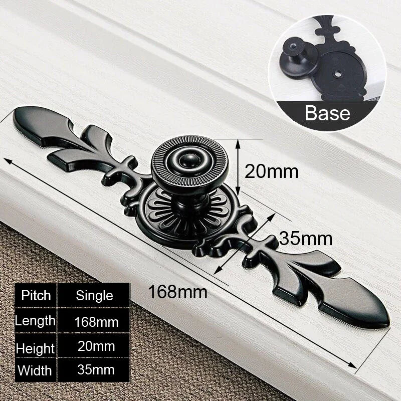 Black Cabinet Handles & Knobs – Modern Drawer Pulls, Cupboard & Kitchen Furniture Hardware