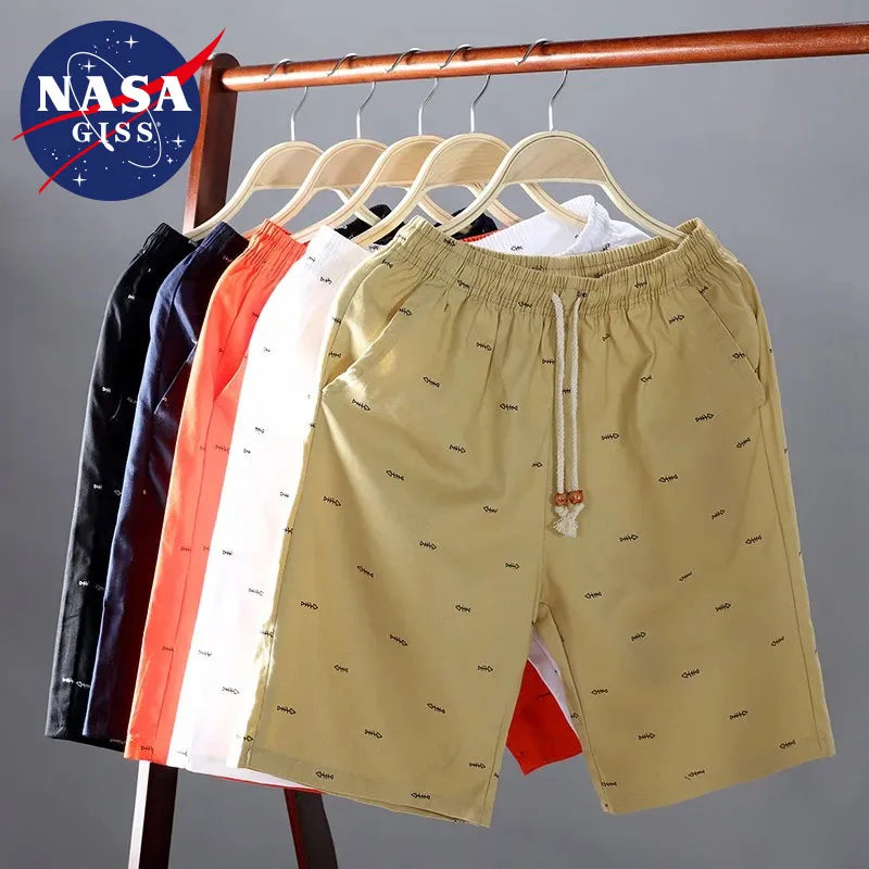 Men's NASA GISS Cotton Shorts – Oversized & Breathable