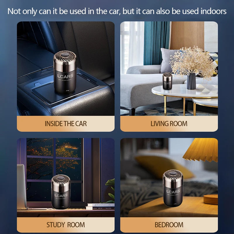 Elegant Car Diffuser with Gentle Perfume – Luxury Scented Wax Balm for Auto, Home, and Office, Long-Lasting Fresh Aroma