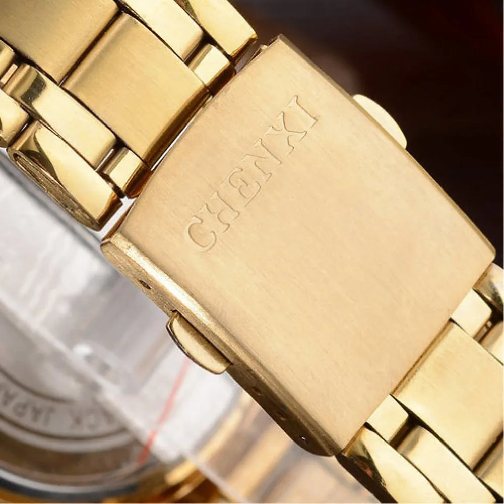 Women's Gold Quartz -Chenxi Watch