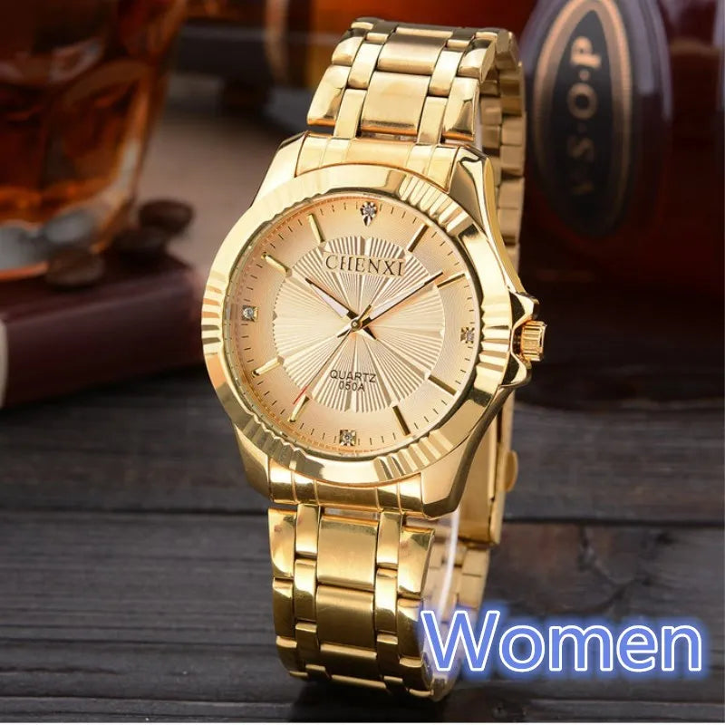 Women's Gold Quartz -Chenxi Watch