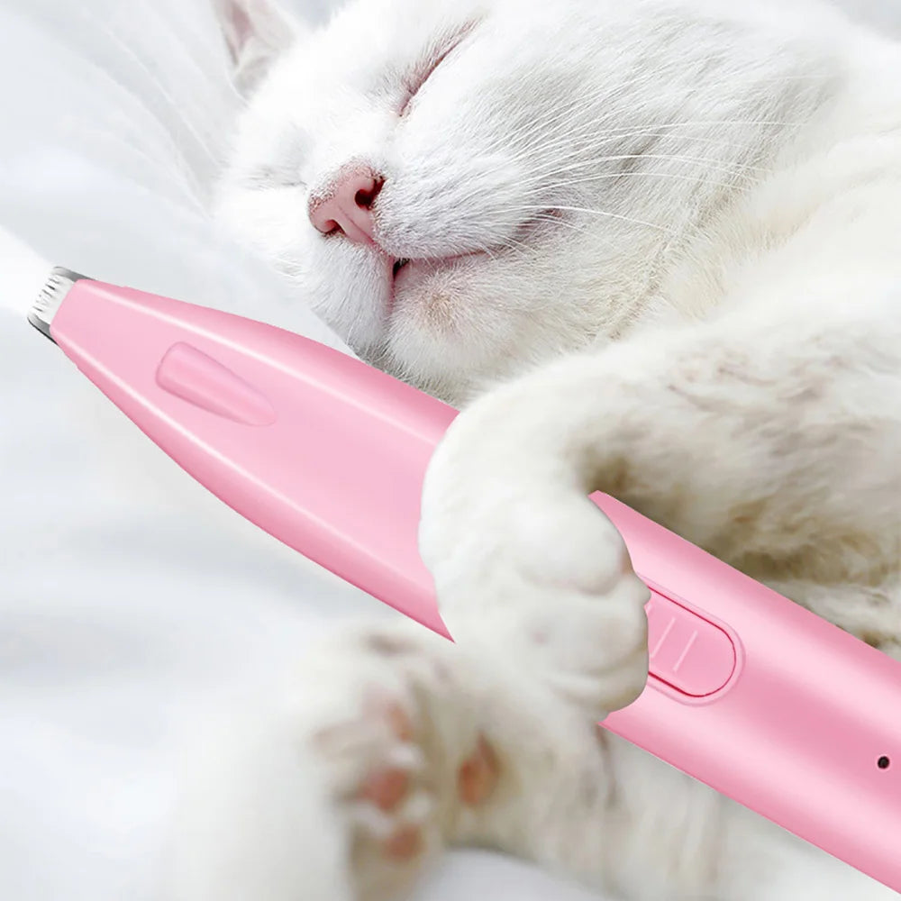 Electric Dog & Cat Hair Trimmer – Professional Pet Grooming Tool