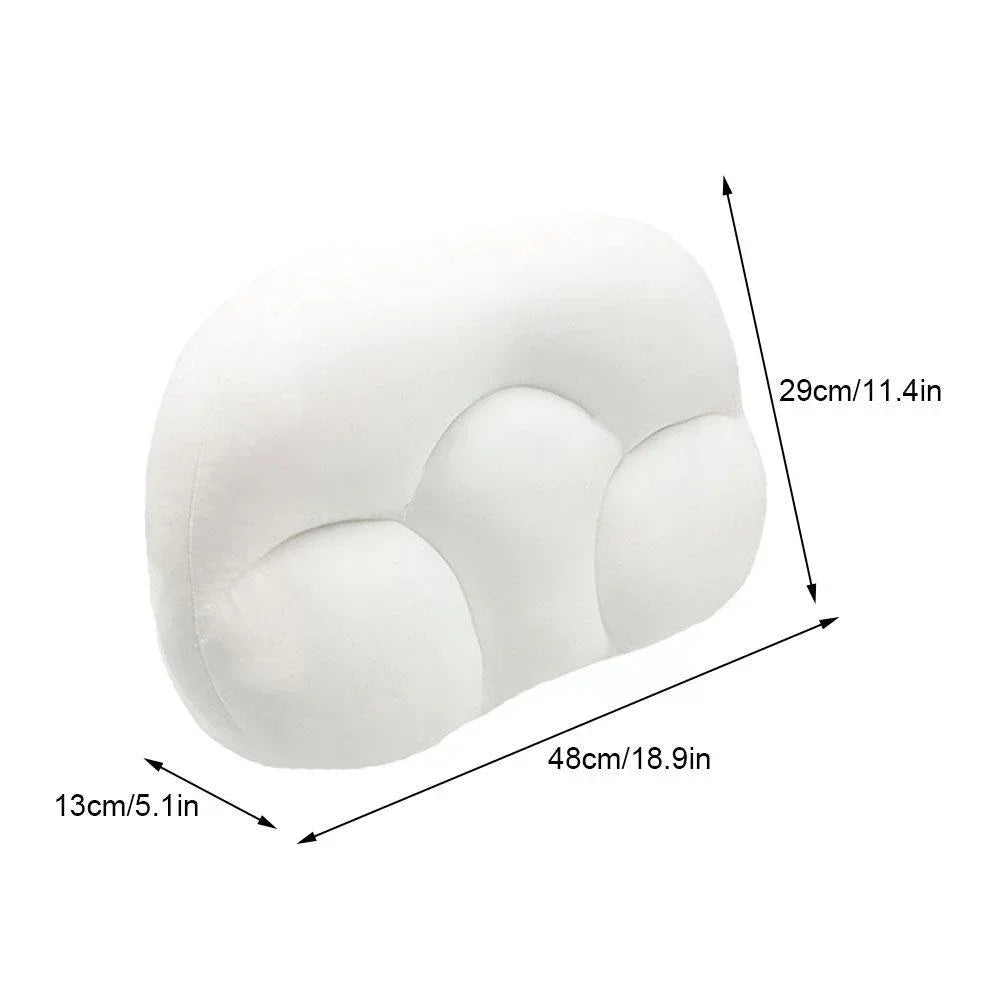 Egg-Shaped Memory Foam Neck Pillow – Soft Orthopedic Butterfly Cushion