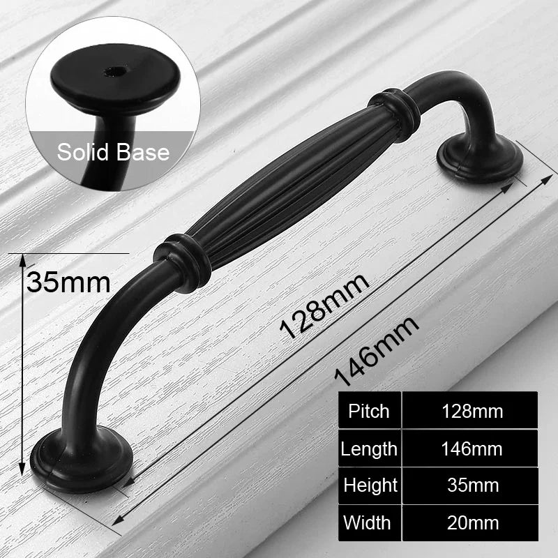 Black Cabinet Handles & Knobs – Modern Drawer Pulls, Cupboard & Kitchen Furniture Hardware