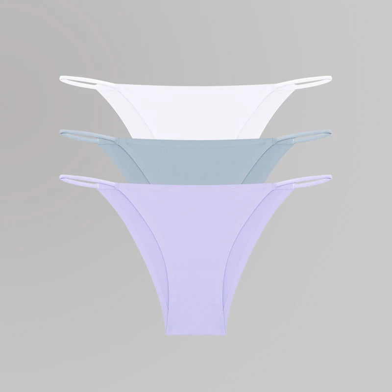 Women's Seamless T-Back Panties – Breathable, Low-Waist, Sexy & Comfy Lingerie