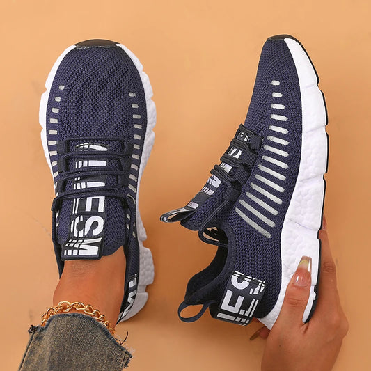 Women’s Casual Sneakers – Lightweight Breathable Running & Walking Sports Shoes 2025