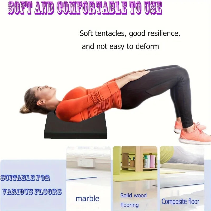 Thick Yoga & Workout Mat – Non-Slip Pilates & Gym Pad