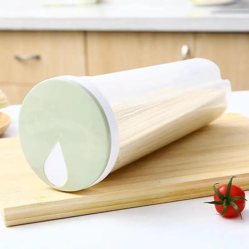 Noodle Storage Can – Food-Grade Plastic, Quantitative Divider, Kitchen Organizer