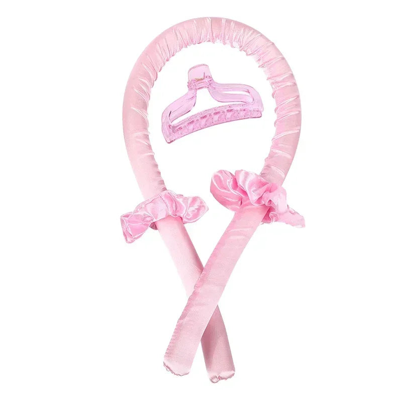 Heatless Curling Rod Headband – Soft, No-Heat Hair Rollers for Sleeping Curls
