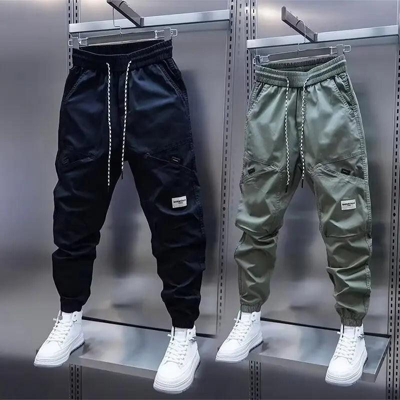 Men’s Harem Pants – Breathable Casual Straight Trousers