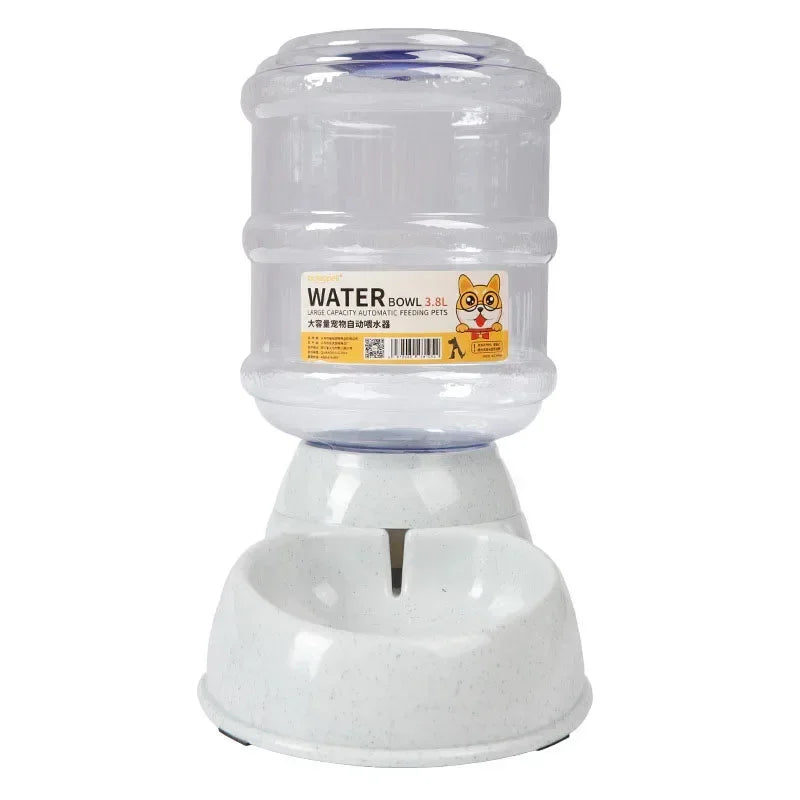 Automatic Pet Feeder & Water Dispenser – Dog & Cat Feeding Bowl