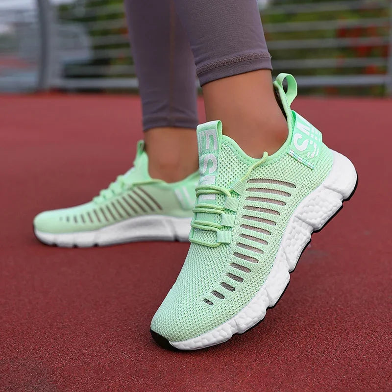 Women’s Casual Sneakers – Lightweight Breathable Running & Walking Sports Shoes 2025