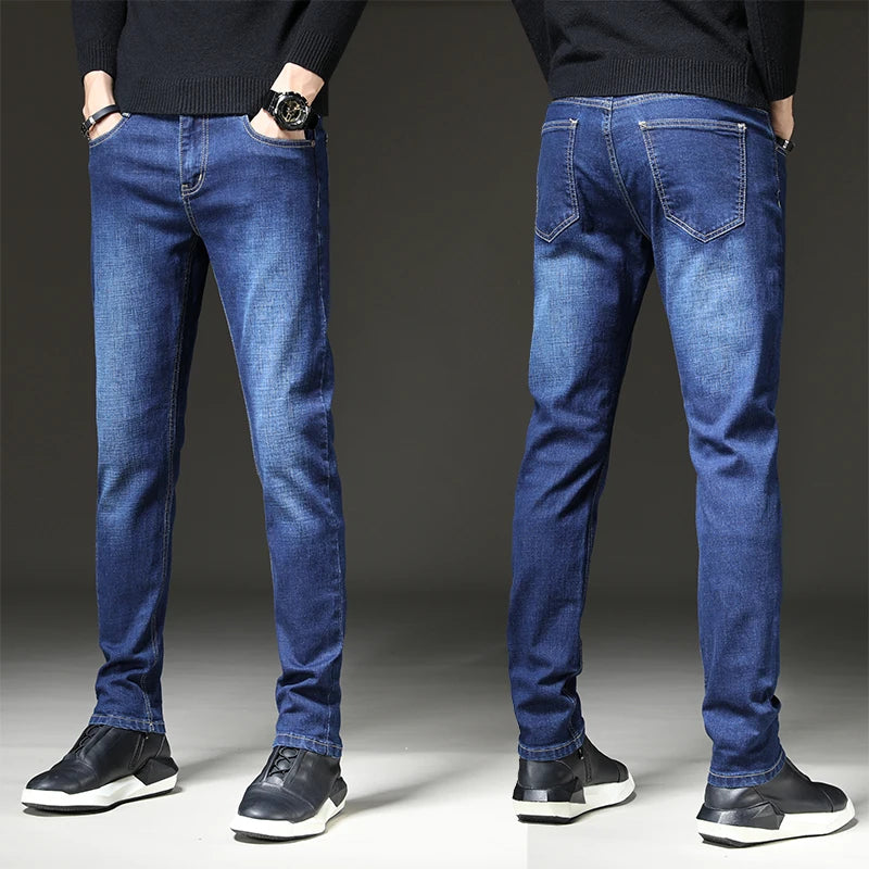 2024 Men's Korean Style Straight Leg Jeans