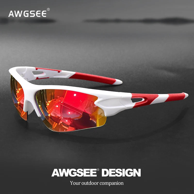 Unisex Sports Sunglasses – Semi-Rimless