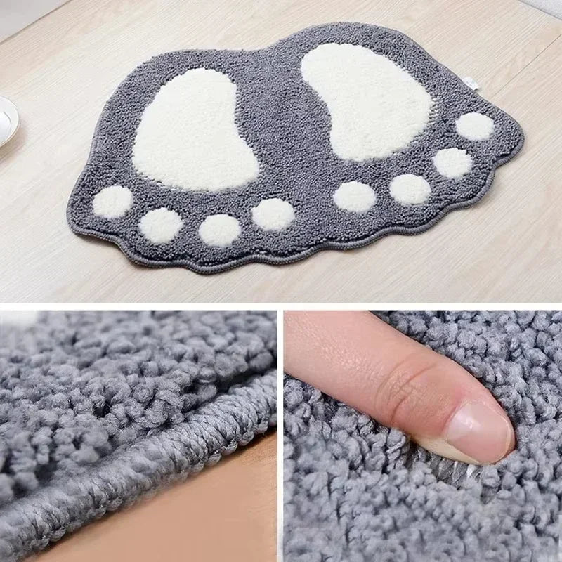 Bathroom Microfiber Bath Mat – Soft, Non-Slip, Water-Absorbent, Machine Washable