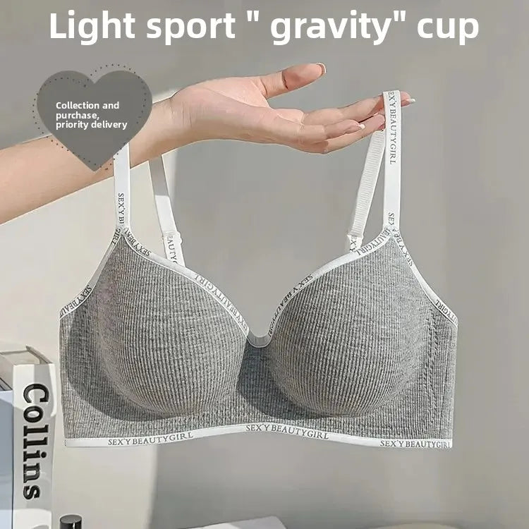 6cm Push-Up Bra – Wireless Seamless Invisible Lift Bra