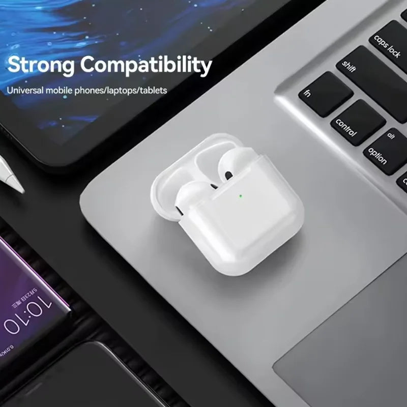 i4 True Wireless Earbuds – In-Ear Sports Headphones with Deep Bass, Ultra-Long Standby & Built-in Mic