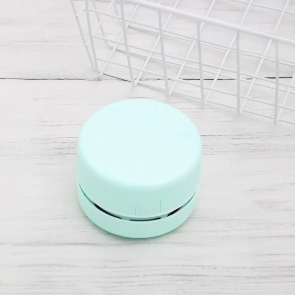 Portable Desktop & Car Vacuum Cleaner – Mini Handheld Table Sweeper