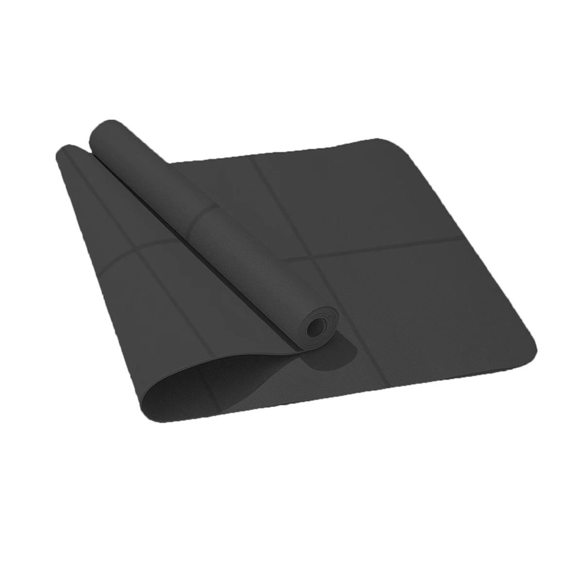 Anti-Skid EVA Yoga Mat – 4mm Thick Foam for Exercise & Pilates
