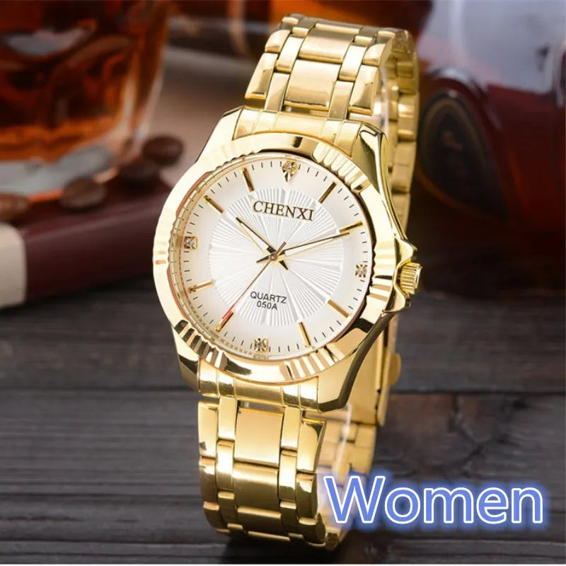 Women's Gold Quartz -Chenxi Watch